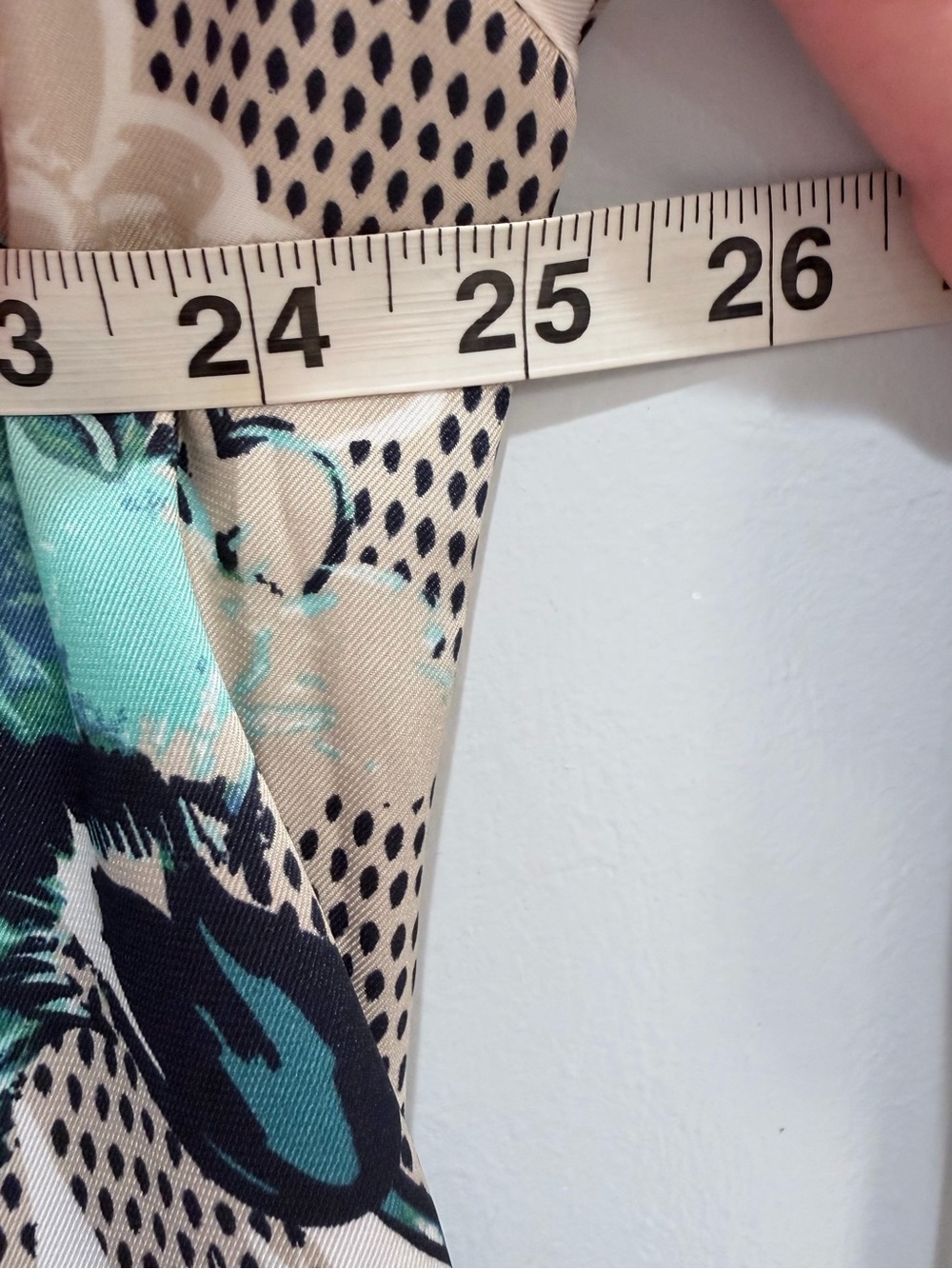 Chico's Reversible Duster Jacket Tropic Emerald Ikat Floral Satin Size 3 16 NWT - Picture 12 of 16
